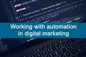 working with automation in digital marketing